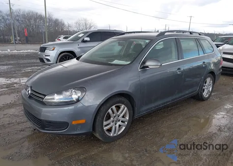 2012 Volkswagen Jetta Sportwagen 2.0L Tdi from USA, damaged, VIN 3VWML7AJ6CM640396